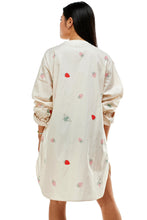 Load image into Gallery viewer, Hollyanne Dress Strawberry Fields Forever in Ivory

