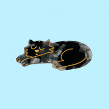Load image into Gallery viewer, Black Cat Hair Clip
