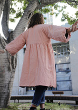 Load image into Gallery viewer, Corkill Reversible Jacket in Flynn Stripe Kitty Black/Pink
