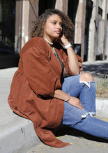 Load image into Gallery viewer, Corkill Reversible Jacket in Flynn Stripe Ginger
