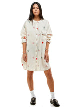 Load image into Gallery viewer, Hollyanne Dress Strawberry Fields Forever in Ivory

