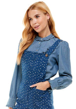 Load image into Gallery viewer, Suggs Denim Overalls in Luna
