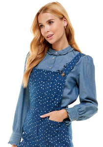 Suggs Denim Overalls in Luna