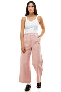 Marshall Twill Pant in Gossamer Pink