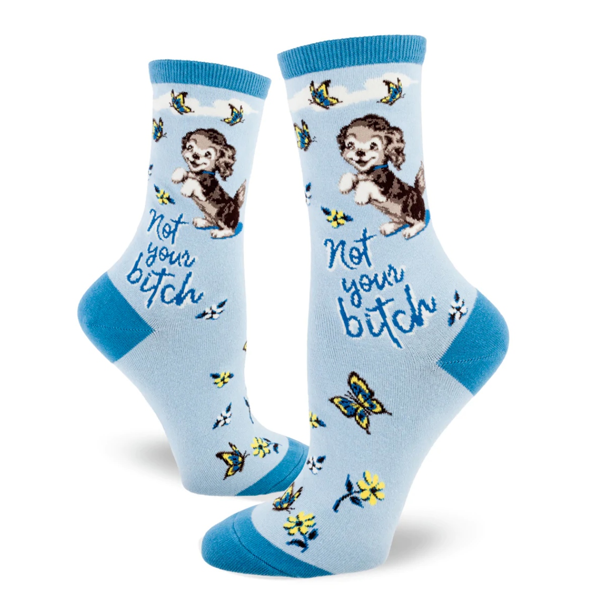Not Your Bitch Dog Socks