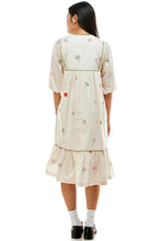 Load image into Gallery viewer, Pollyjean Dress Strawberry Fields Forever in Ivory
