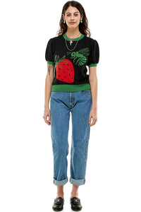 Sid Crew Strawberry Fields Forever in Jet/Kelly