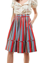 Load image into Gallery viewer, Siri Skirt Endless Stripe in Bittersweet
