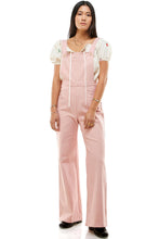 Load image into Gallery viewer, Suggs Overalls in Gossamer Pink
