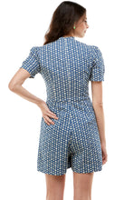 Load image into Gallery viewer, Topper Playsuit in Wish Floral Chambray Embroidery
