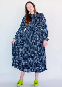 Florence Over the Moon Dress in Black