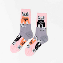 Load image into Gallery viewer, Future is Feline Socks
